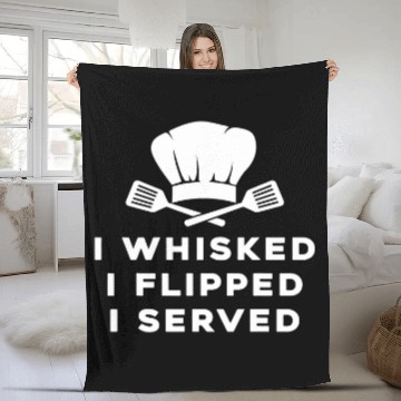 Discover Culinary Travel Writer Meme Chef Quote Fleece Blankets