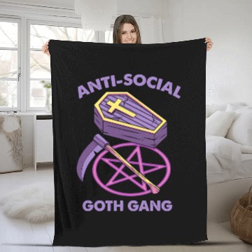 Discover antis Social Goth Gang Pastel Reaper Graveyard Halloween 169 Baseball Tees Fleece Blankets