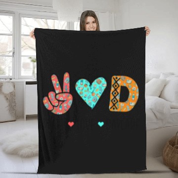 Discover Proud Daycare Provider Daycare Teacher Day Fleece Blankets