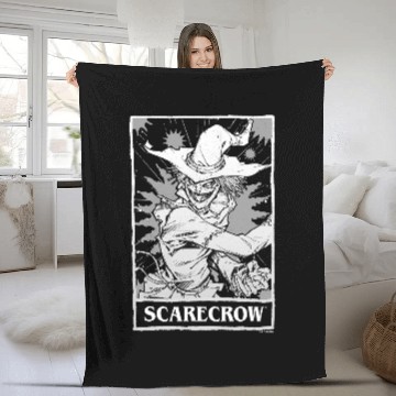 Discover DC Comics Halloween Scarecrow Tarot Poster 29 Fleece Blankets