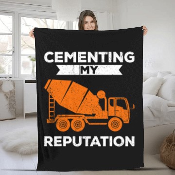 Discover Cementing My Reputation Builder Mason Fleece Blankets