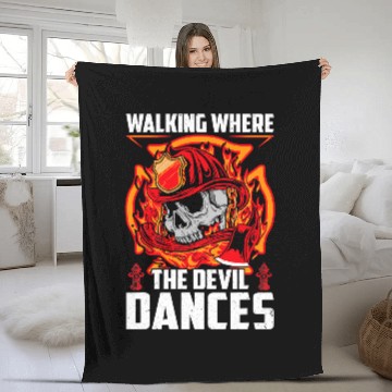 Discover Fireman Firefighter Fireman Cool Graphics Firefighter Plus Size 18 Firemen Zip Fleece Blankets