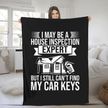 Discover homes Inspection homes Surveyor homes Examiner homes Inspector 2 Fleece Blankets