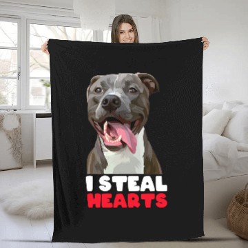 Discover Bully I Steal Hearts Valentines Pitbull Lovers 67 Pitbull Dog Baseball Tees Fleece Blankets