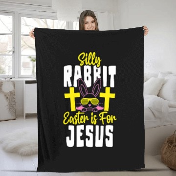 Discover Christian Silly Rabbit Easter Is For Jesus Easter Day Religious 31 Christ Baseball Tees Fleece Blankets