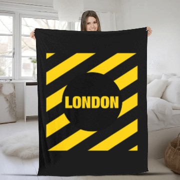 Discover Cool London Illustration Graphic Tees London Graphic Baseball Tees Fleece Blankets