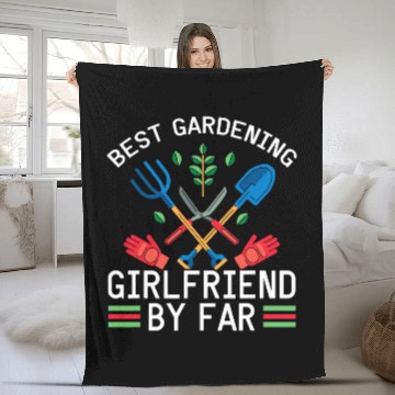 Discover Gardening Design For Gardener Girlfriend Landscaping Garden Fleece Blankets