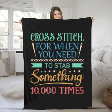 Discover Sewing Machine Funny Cross Stitch CrossStitch Sewing Stab Baseball Tees Fleece Blankets