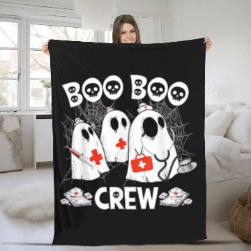 Discover Nursing Boo Boo Crew nurses Halloween ghosts Costume Matching Nursing 30 Fleece Blankets