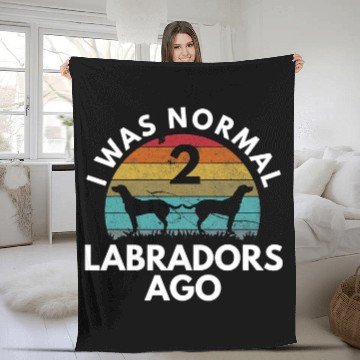 Discover Labrador Lab Dog Labrador Ts Black Lab Dog Normal 2 Labrador Retriever Fleece Blankets