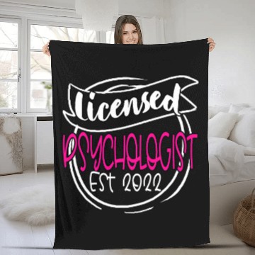 Discover Licensed Psychologist Congratulations Baseball Tees Fleece Blankets