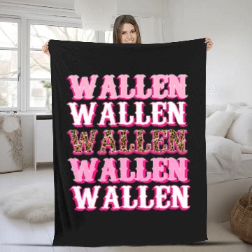 Discover Wallen Fleece Blankets, Western Country Fleece Blankets