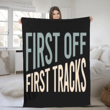 Discover Skiing Ski Funny Skiing Design Skier Snowboarding Snowboarder Fleece Blankets