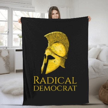 Discover Athenian Democracy Radical Democrat Political History Baseball Tees Fleece Blankets