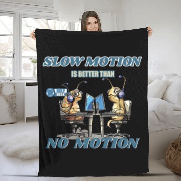 Discover Funny computer science programmer coding snails help desk Fleece Blankets