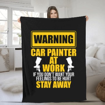 Discover Car Painter At Work Automotive Auto Body Painting Graphic Baseball Tees Fleece Blankets