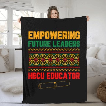 Discover HBCU Education For HBCU Student HBCU Alumni Black History 3 Baseball Tees Fleece Blankets