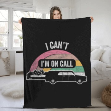 Discover Retro Funeral Director I Cant Im On Call Mortuary Student 2 Baseball Tees Fleece Blankets