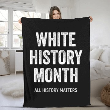 Discover All History Matters White History Matters Political Science Zip Fleece Blankets