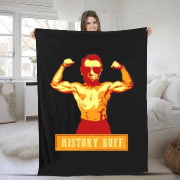 Discover History Buff Gift Historian Professor Baseball Tees Fleece Blankets