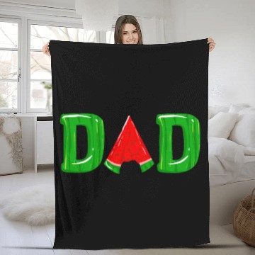 Discover Cool Dad Watermelon Funny Daddy Fruit Eater Melon Fan Gift Baseball Tees Fleece Blankets