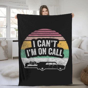 Discover Retro Funeral Director I Cant Im On Call Mortuary Student 4 Baseball Tees Fleece Blankets