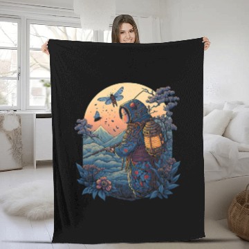 Discover Surrealism Japanese Painting Bug Catcher Baseball Tees Fleece Blankets