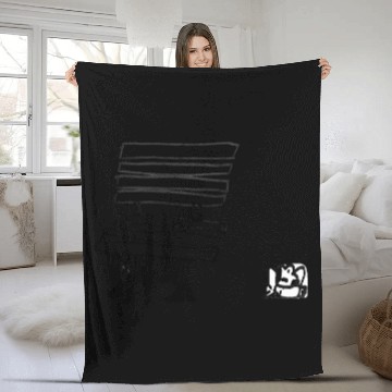 Discover Bench with Uneasy Toad Baseball Tees Fleece Blankets
