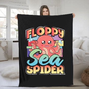 Discover Octopuss Lover Funny Floppy Sea Spider Octopus Baseball Tees Fleece Blankets
