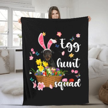 Discover Dog Rottweiler Happy Easter Day Easter Colorful Egg Hunt 1 Baseball Tees Fleece Blankets