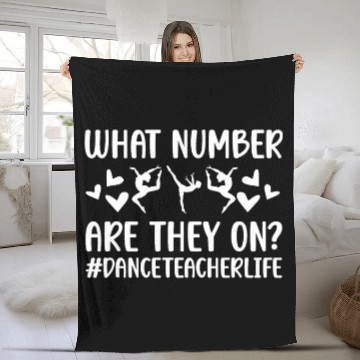 Discover Dance Teacher Life Dancing Teacher Dance Instructor Baseball Tees Fleece Blankets