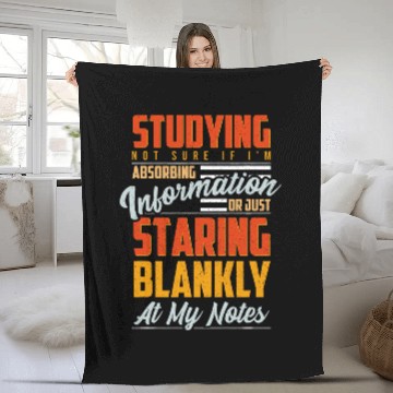 Discover School Humor Design for University Students At My Notes Baseball Tees Fleece Blankets