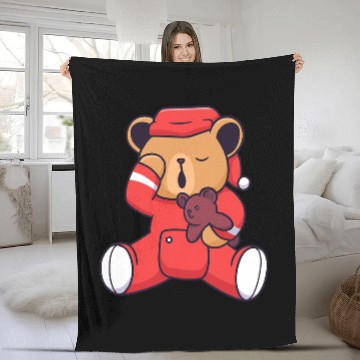 Discover Funny Bear Teddy Bear Pyjamas Bear Pyjamas Nightdress Cute Bears Baseball Tees Fleece Blankets