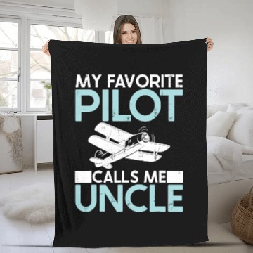 Discover Pilot Job Funny Pilot Airplane Design Cool Aviation Pilot Uncle Baseball Tees Fleece Blankets