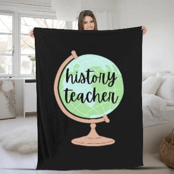 Discover History teacher teacher appreciation Fleece Blankets Baseball Tees