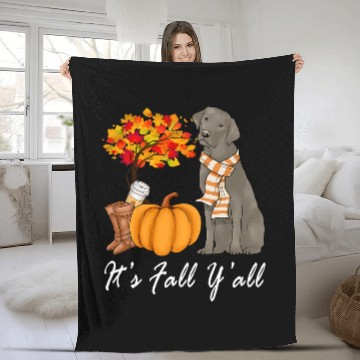 Discover Labrador Lab Dog Its Fall Yall Fall Tees For Women Labrador Silver Lab 3 Baseball Tees Fleece Blankets