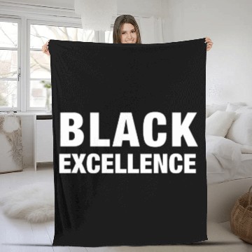Discover Black Excellence Black History Month Baseball Tees Fleece Blankets