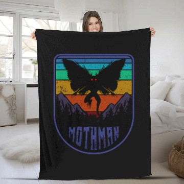 Discover Mothman Cryptid Humanoid Creature Cryptidcore Folklore 78 Baseball Tees Fleece Blankets