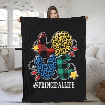 Discover principal teacher student december holiday love christmas Baseball Tees Fleece Blankets