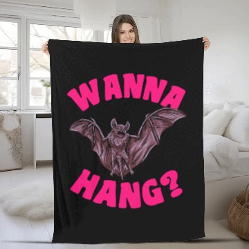 Discover Wanna Hang Pastel Goth Bat Lover Halloween Occult Pagan 596 Baseball Tees Fleece Blankets
