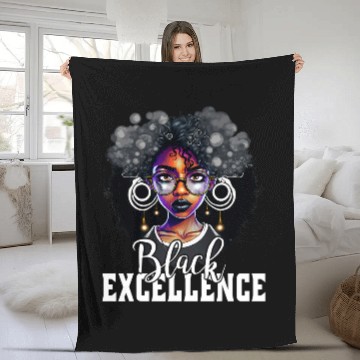 Discover Black Excellence African Pride Black History Month 1 Baseball Tees Fleece Blankets