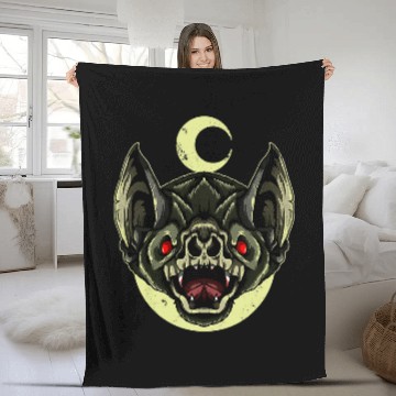 Discover Vampire Bat Gothic Halloween Creepy Bat Lovers Darkness 231 Baseball Tees Fleece Blankets