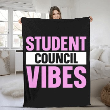 Discover Student Council Vibes 1 Fleece Blankets
