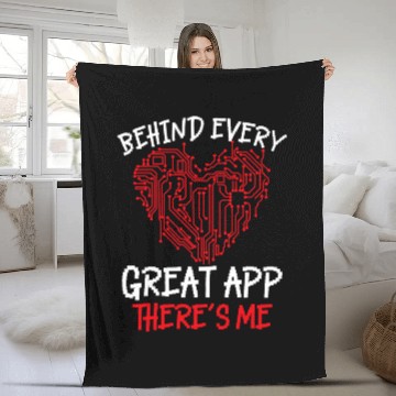 Discover Software Engineer Computer Programmer Programming Code 1 Zip Fleece Blankets