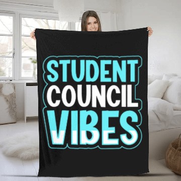 Discover Student Council Vibes 4 Baseball Tees Fleece Blankets