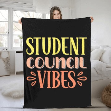 Discover Student Council Vibes 6 Fleece Blankets