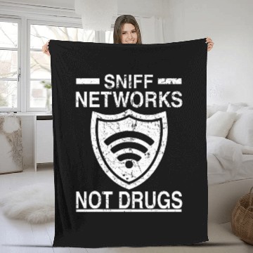 Discover Network Expert Design for Software Engineers Programmer 16 Zip Fleece Blankets
