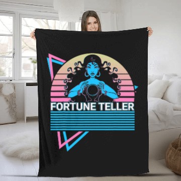 Discover Fortune Teller Psychic Crystal Ball Baseball Tees Fleece Blankets