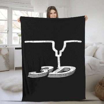 Discover 3D Printer Printing Nerd Technology 2 Baseball Tees Fleece Blankets