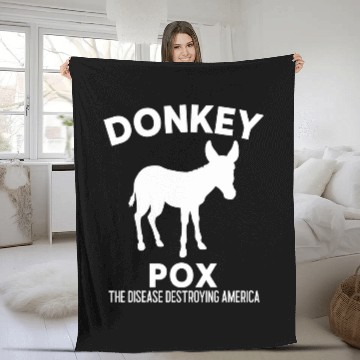 Discover Donkey Pox 2The Disease Destroying America 22 Baseball Tees Fleece Blankets
